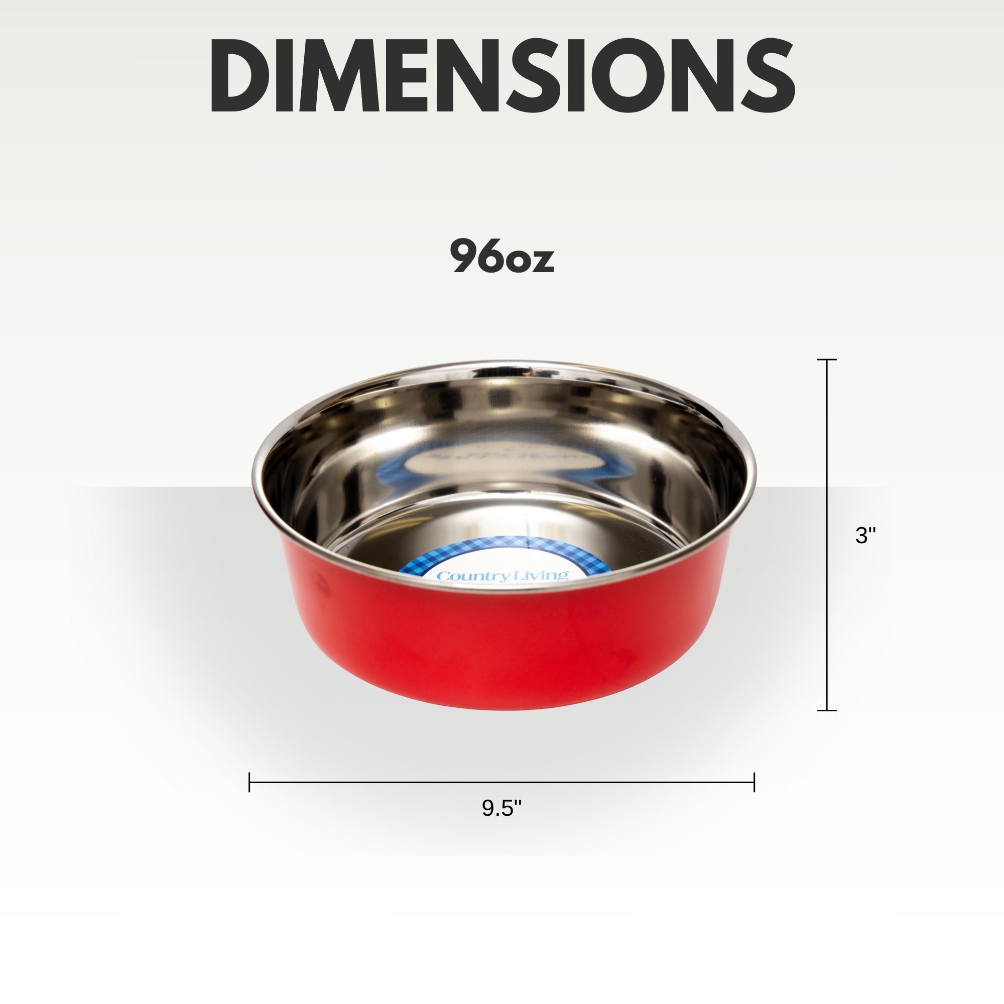 Heavy Gauge Stainless Steel Pet Bowls – Multiple Colors (Set of 2)
