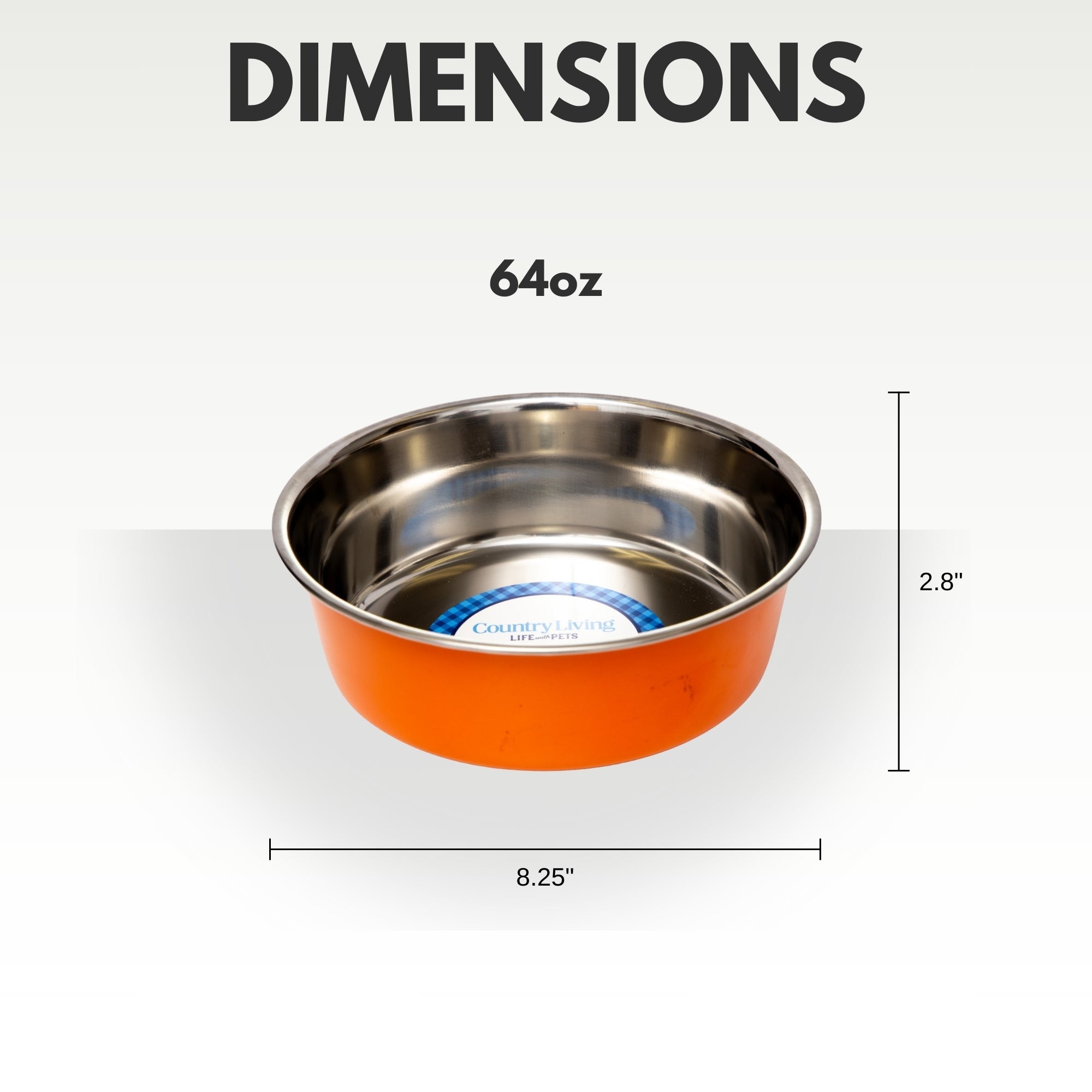 Heavy Gauge Stainless Steel Pet Bowls – Multiple Colors (Set of 2)