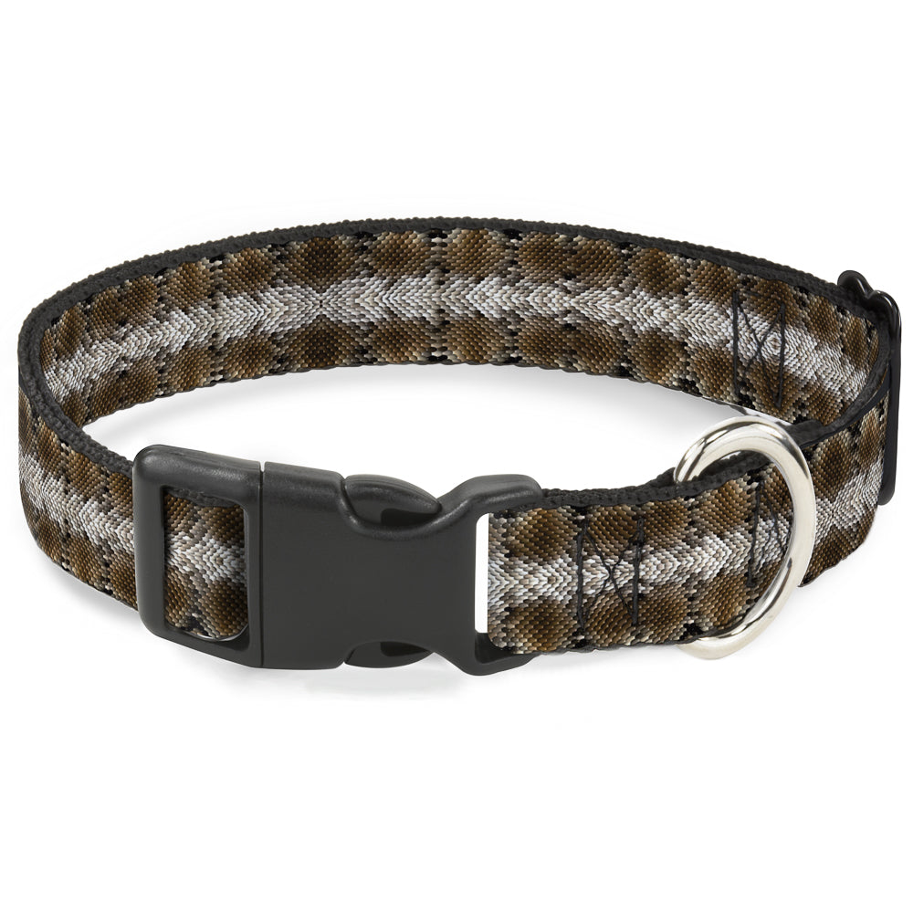 Plastic Clip Collar – Snake Skin