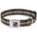 Seatbelt Dog Collar – Snake Skin