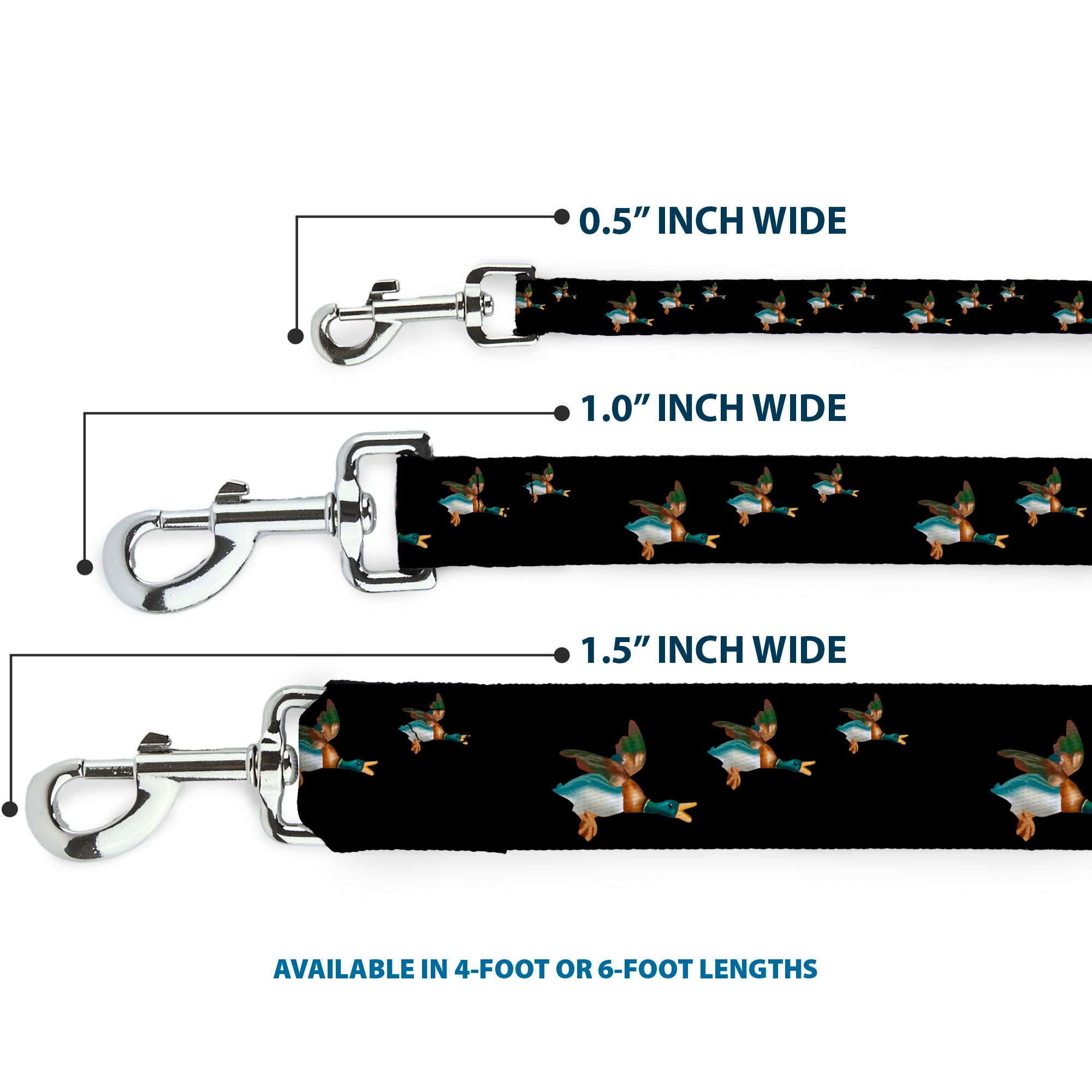 Seatbelt Dog Leash – Flying Mallards