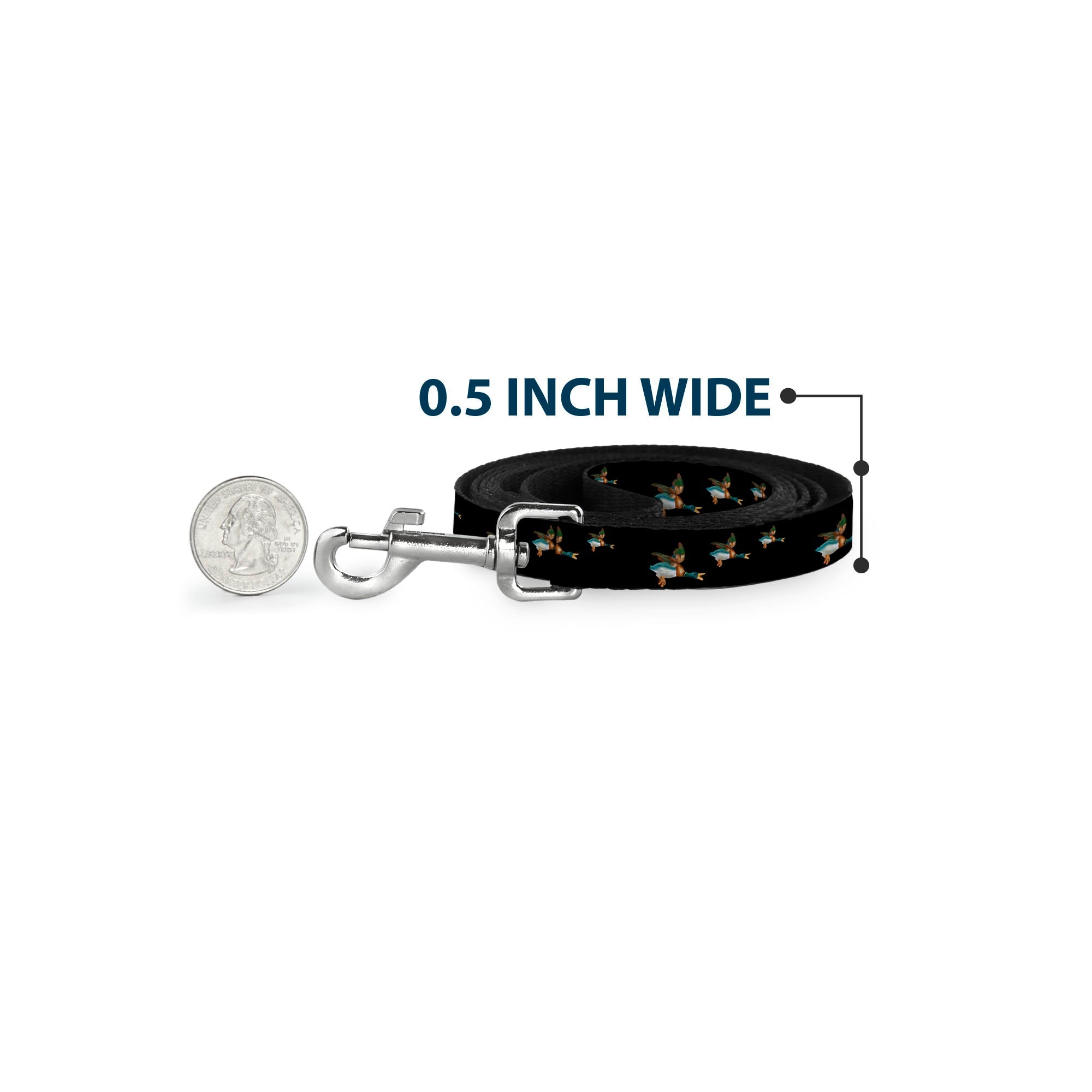 Seatbelt Dog Leash – Flying Mallards