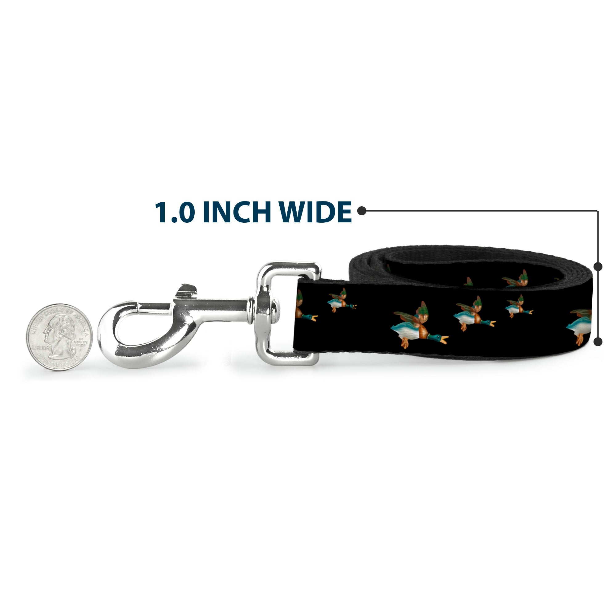Seatbelt Dog Leash – Flying Mallards