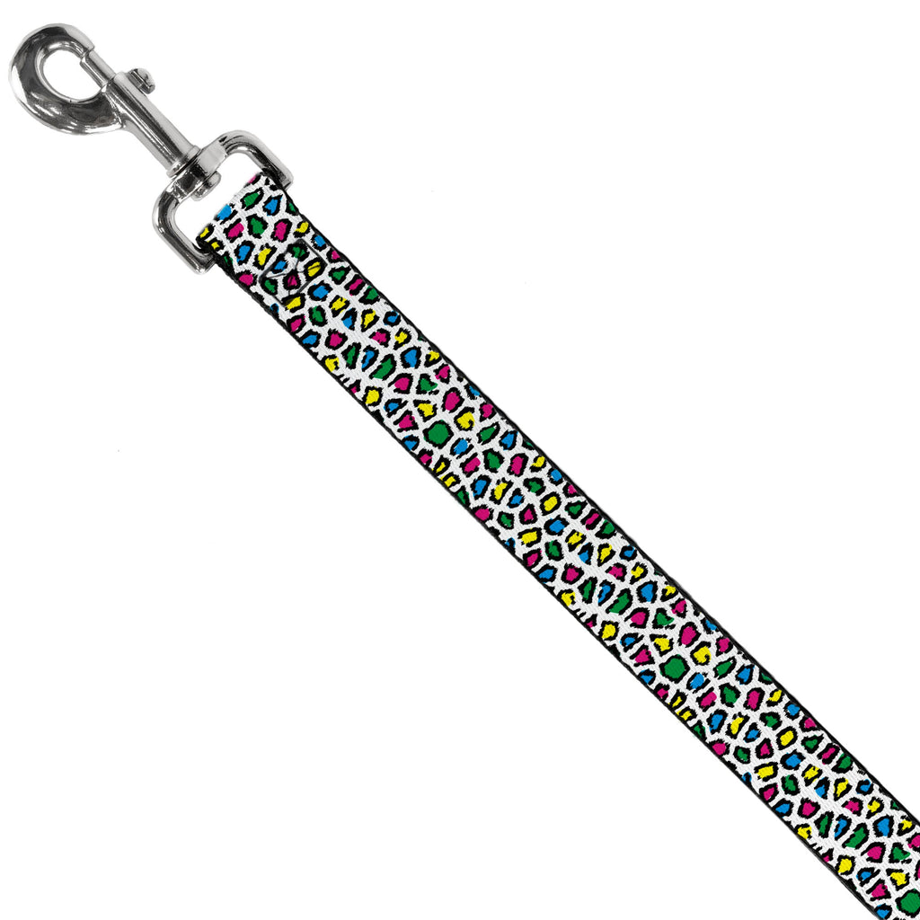 Seatbelt Dog Leash – Leopard Multi Color