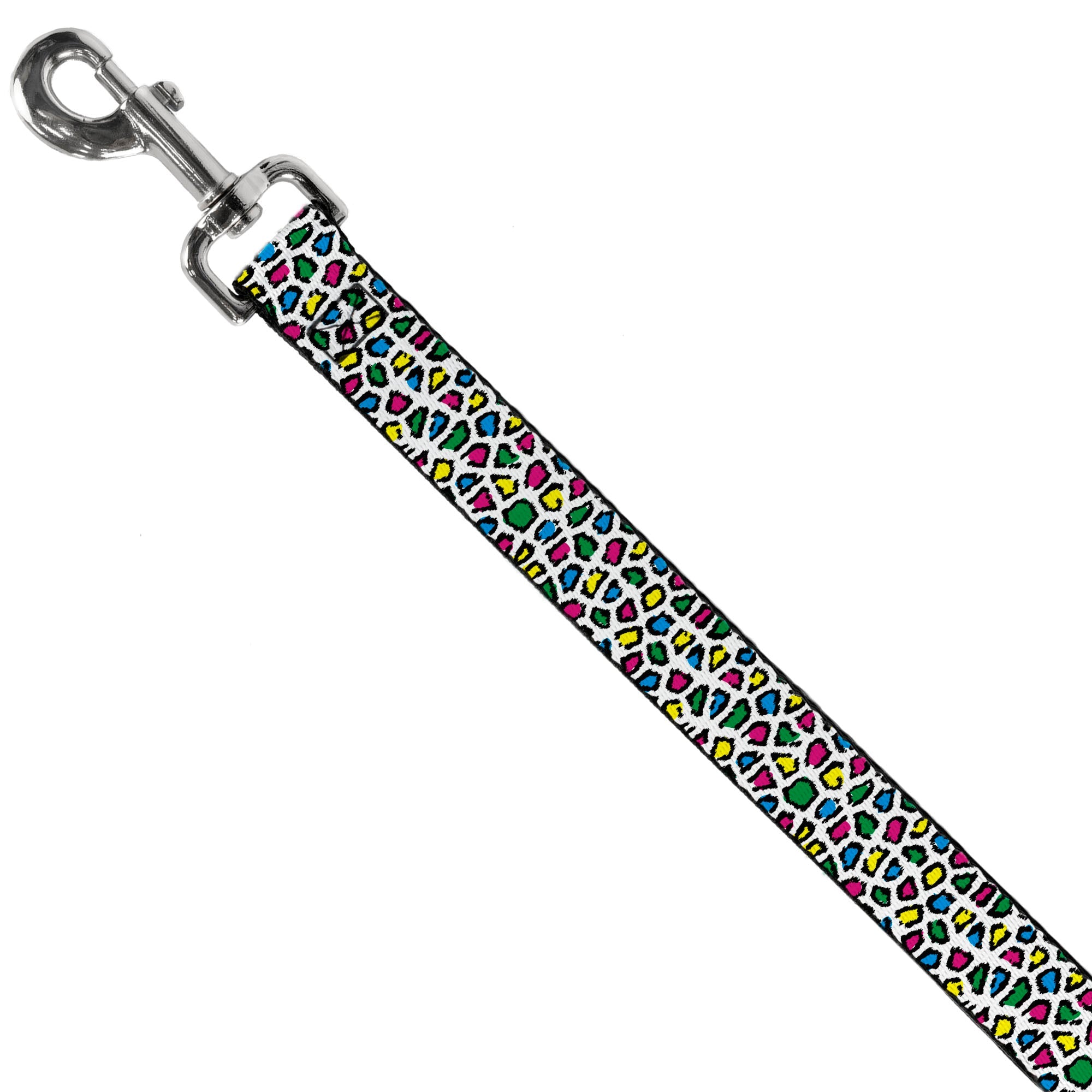 Seatbelt Dog Leash – Leopard Multi Color