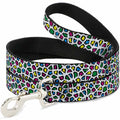 Seatbelt Dog Leash – Leopard Multi Color
