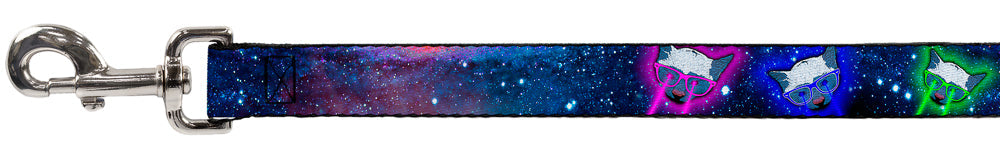 Seatbelt Dog Leash – Laser Eye Cats in Space