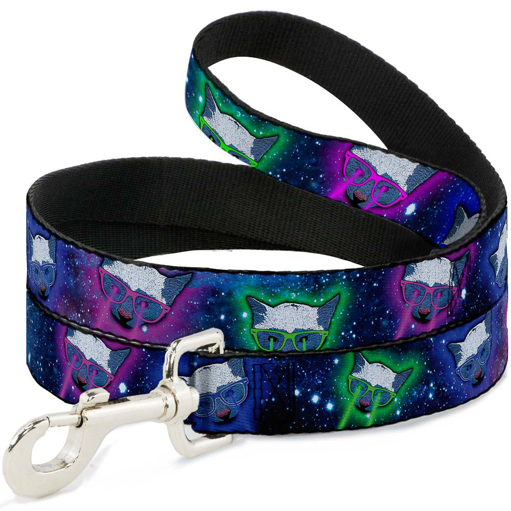 Seatbelt Dog Leash – Laser Eye Cats in Space