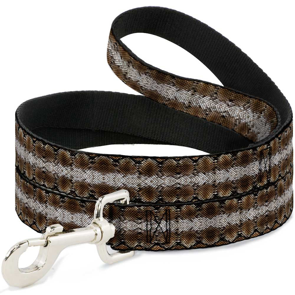 Seatbelt Dog Leash – Snake Skin