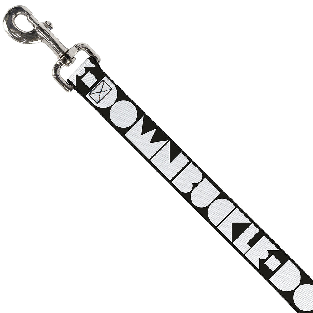 Seatbelt Dog Leash – Shapes Black and White