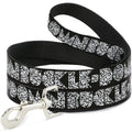 Seatbelt Dog Leash – Shapes Black Camo