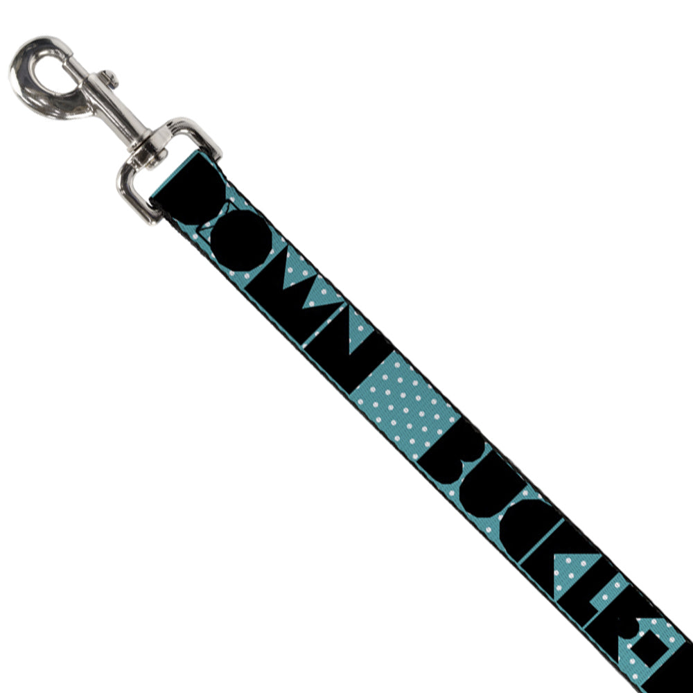 Seatbelt Dog Leash – Shapes Dot Turquoise