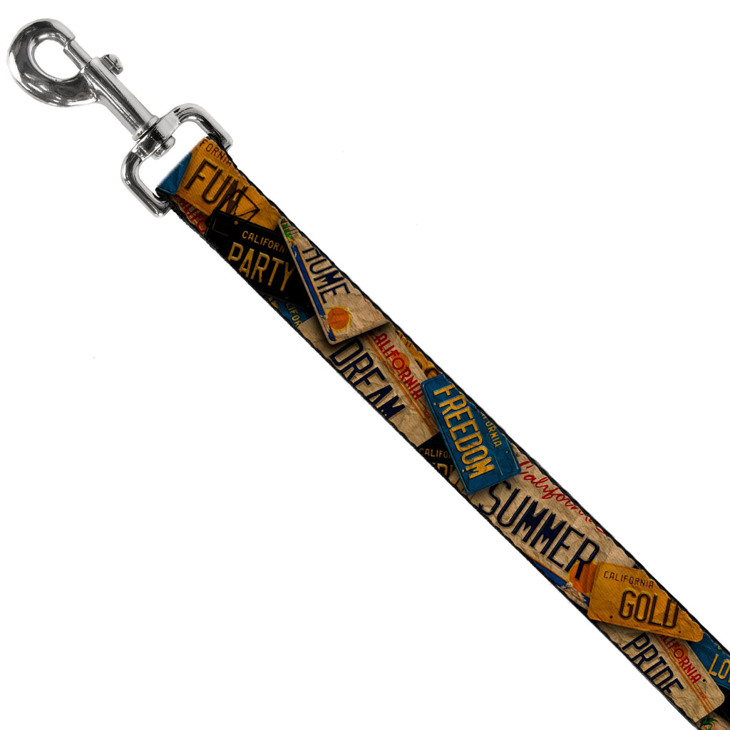 Seatbelt Dog Leash – Cali License Plates Vintage
