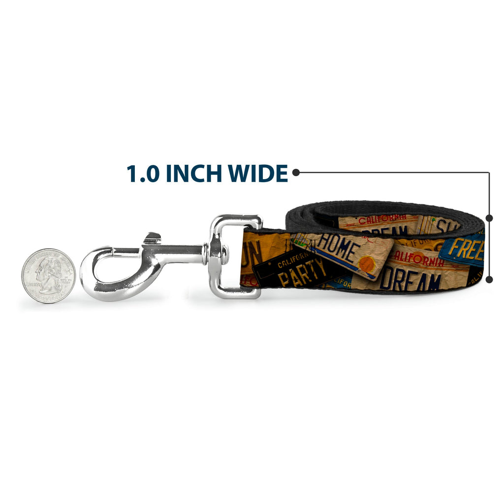 Seatbelt Dog Leash – Cali License Plates Vintage