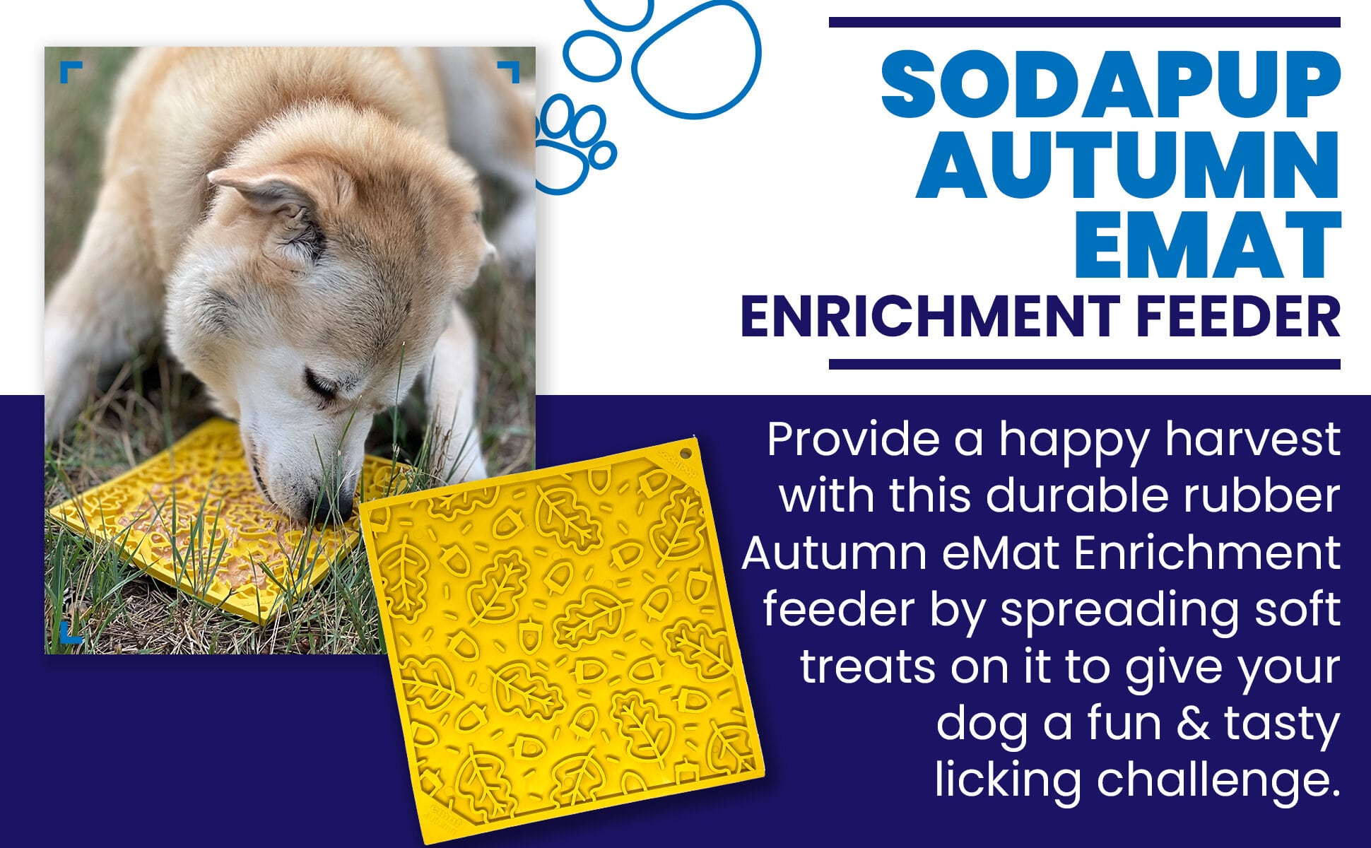 SodaPup Autumn Emat – Yellow