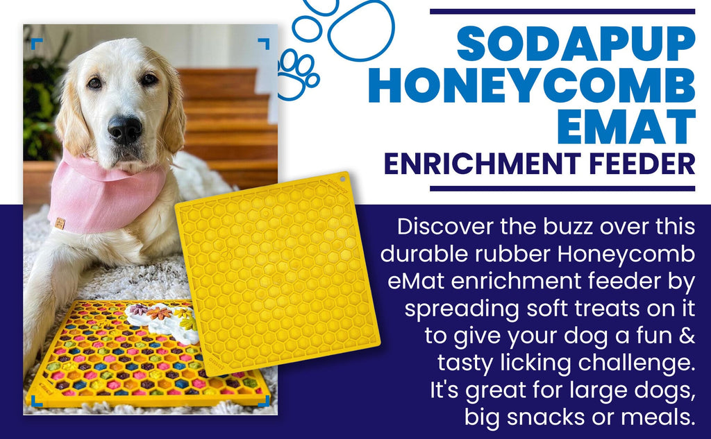 SodaPup Honeycomb Emat – Yellow