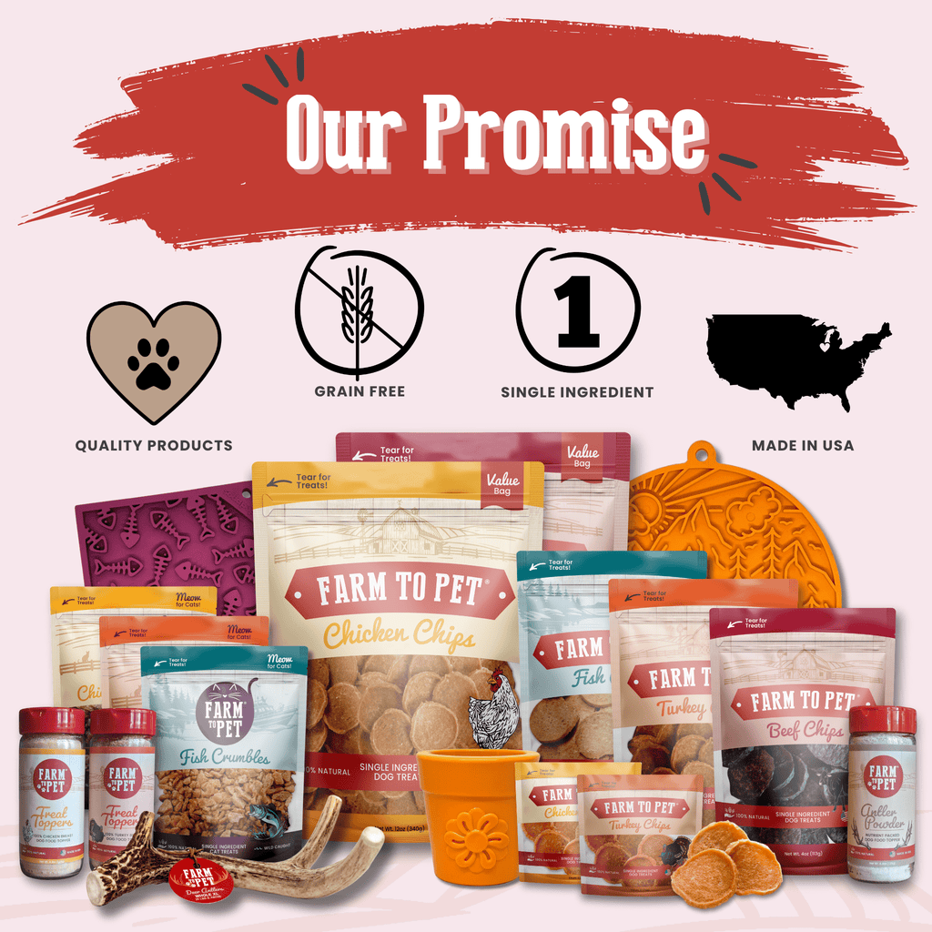 Farm to Pet Beef Treat Chips Snack Pack Bundles