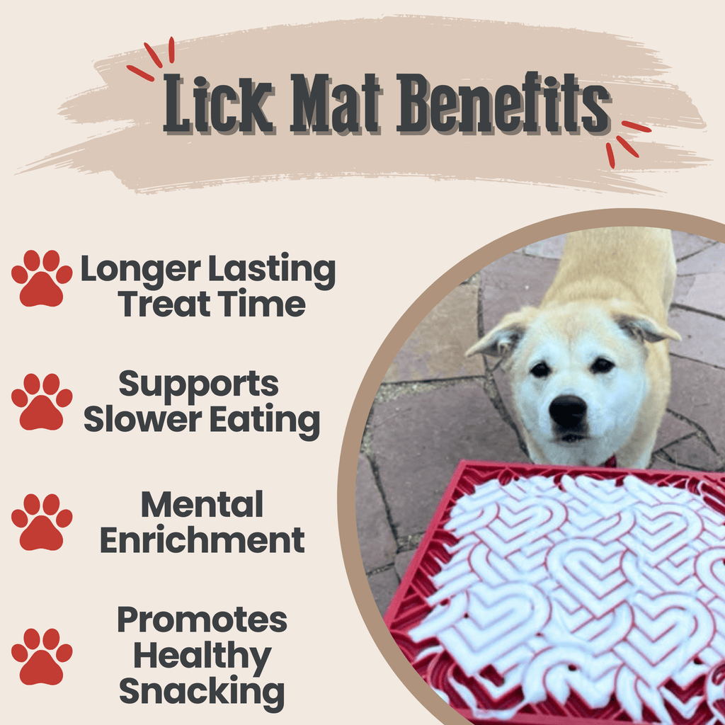 Dog and Cat Lick Mat – Multiple Colors