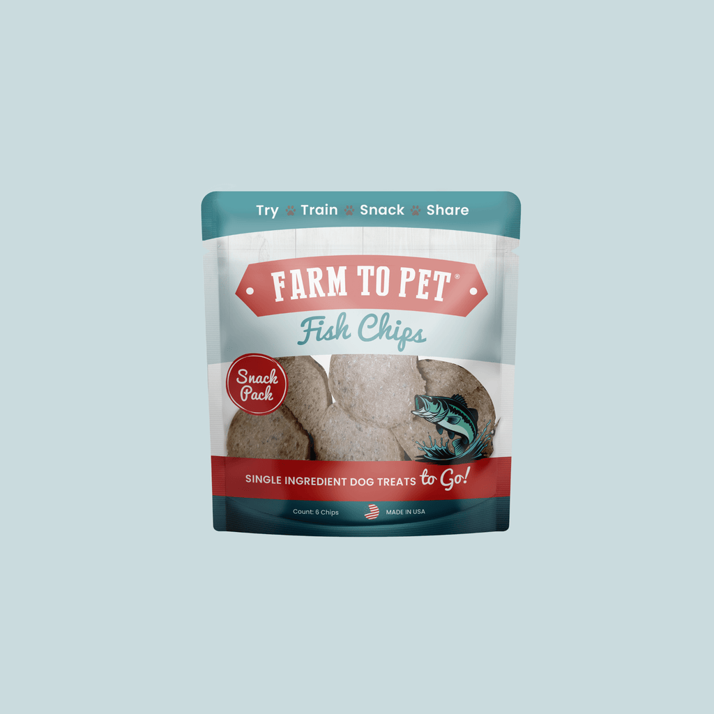 Fish Treat Chip Snack Packs – Training and Travel