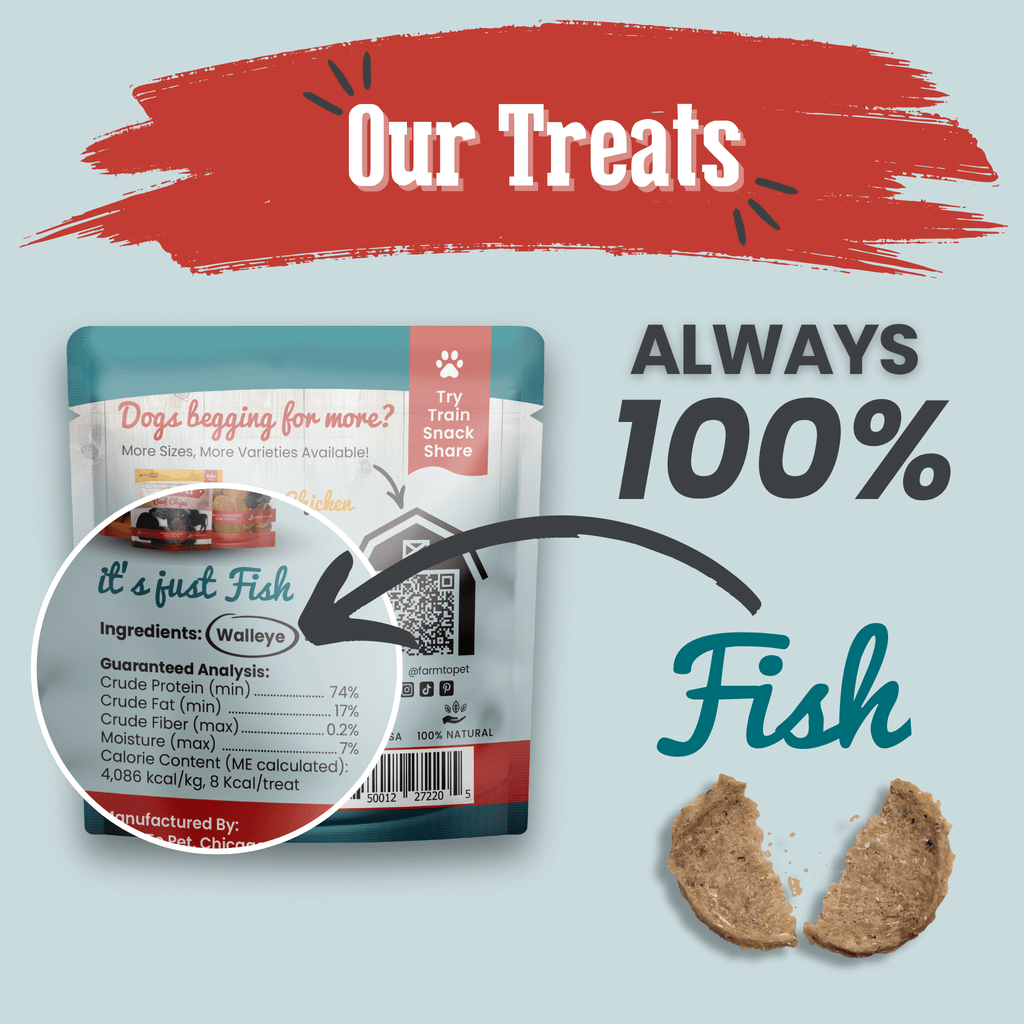 Fish Treat Chip Snack Packs – Training & Travel