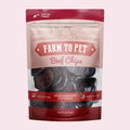 Farm to Pet Treat Chips - Beef