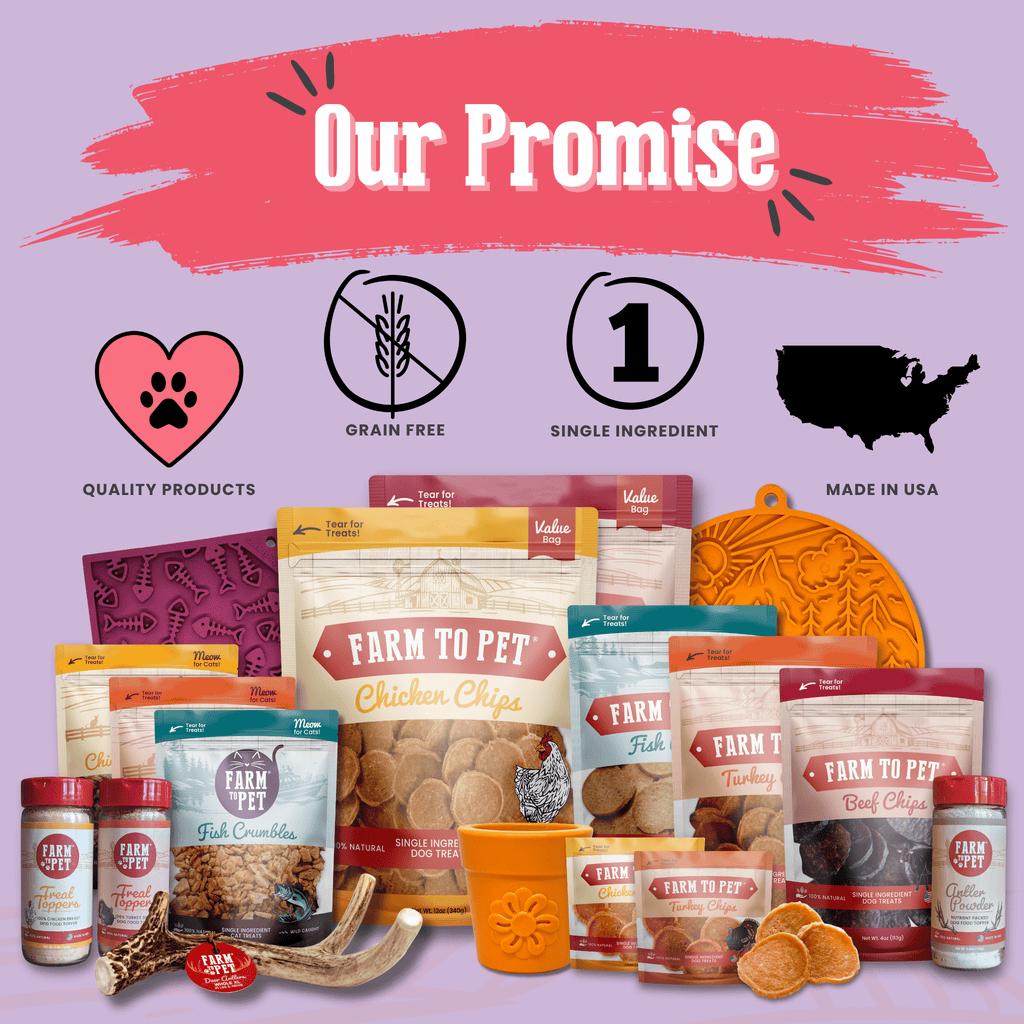Farm to Pet Dog Treat Duo Chip - Chicken & Turkey