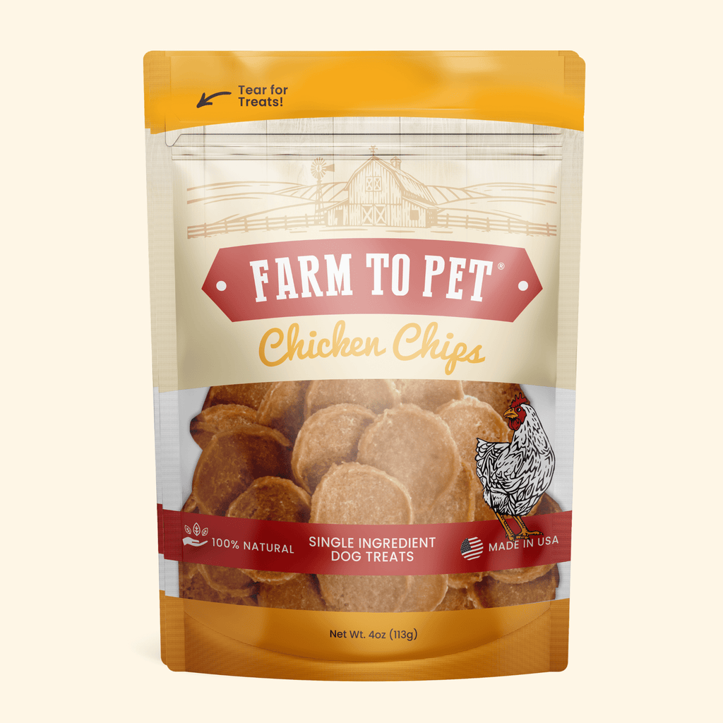 Farm to Pet Treat Chips - Chicken