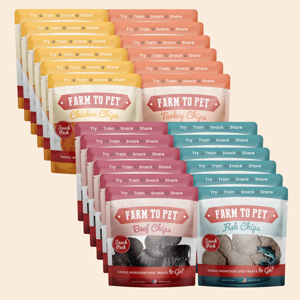 Farm to Pet Snack Pack Dog Treat Sampler