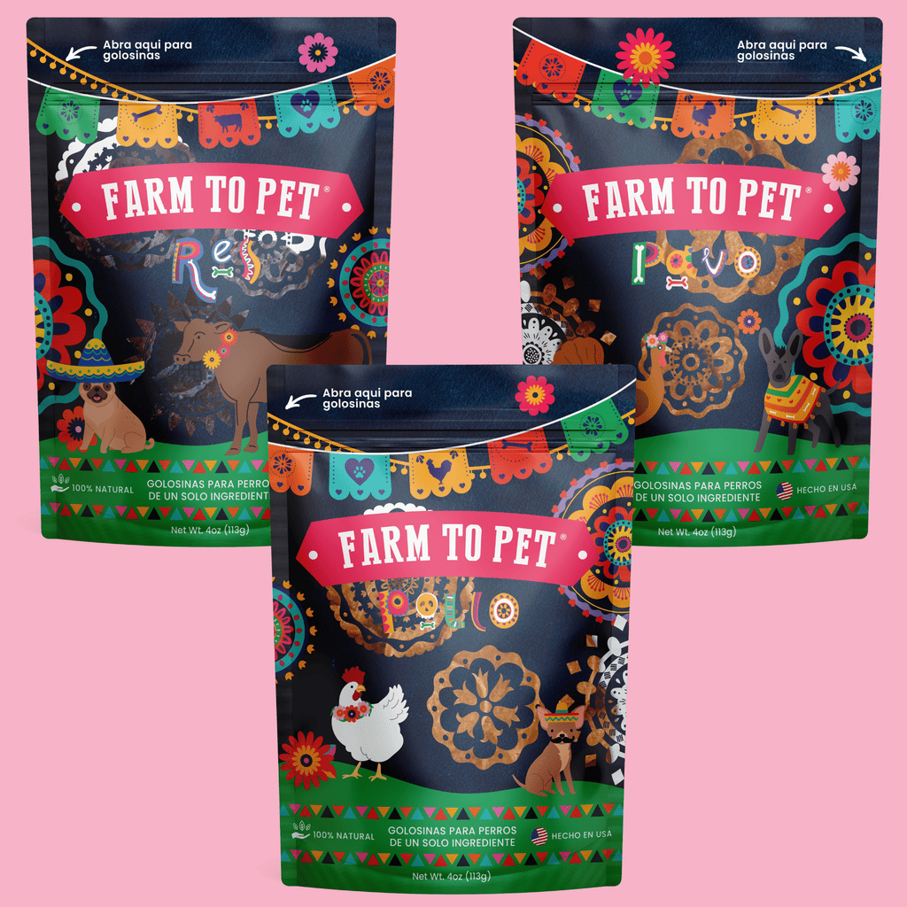 Fiesta Pack Treat Chip Bundle – Beef, Chicken and Turkey