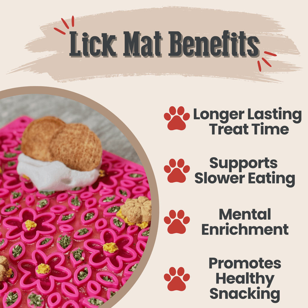 Dog and Cat Lick Mat – Multiple Colors