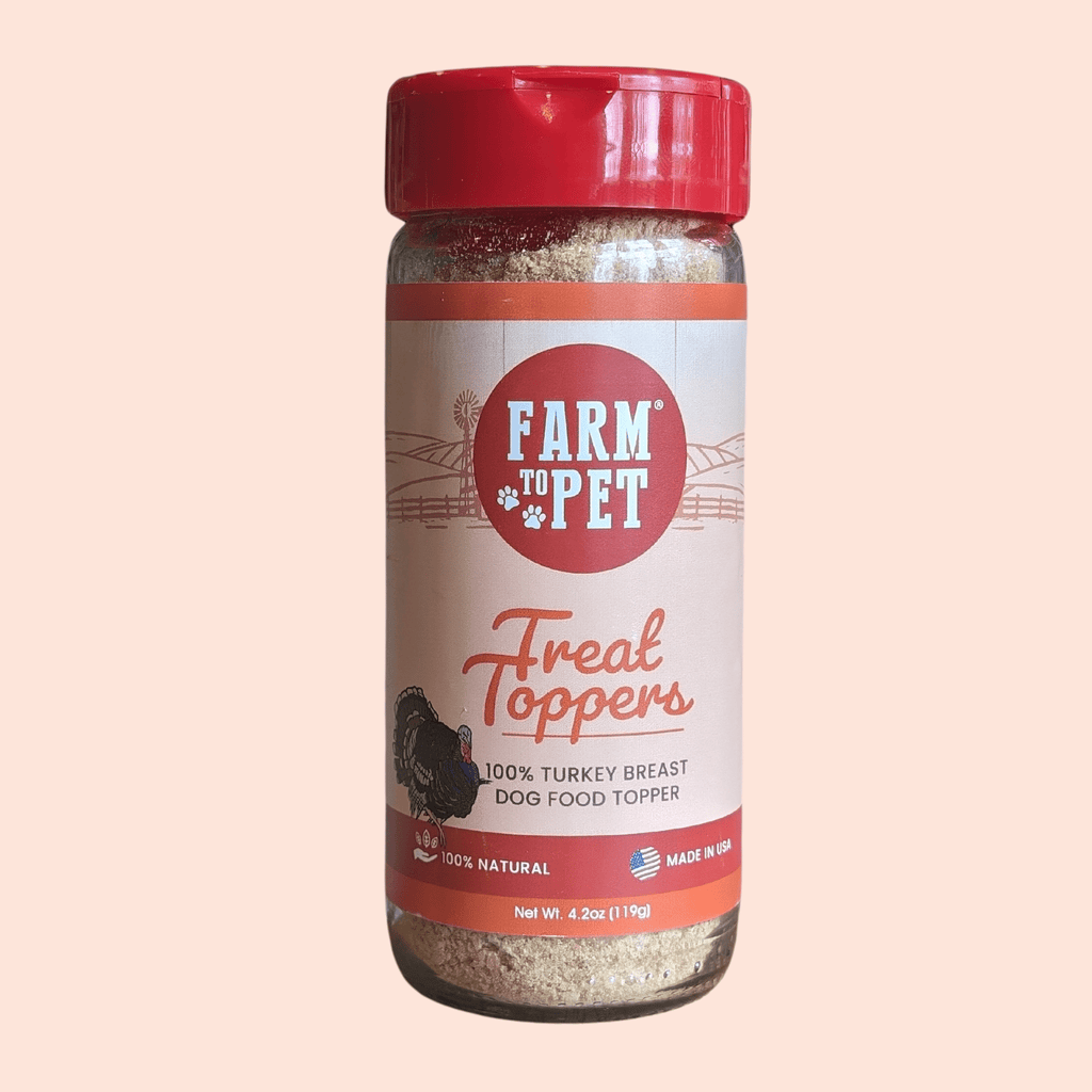 Farm to Pet Treat Dog Food Topper - Turkey