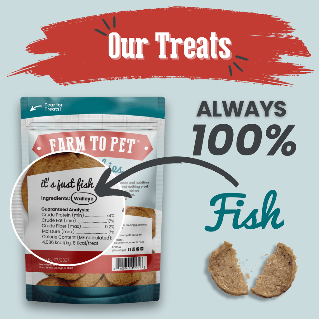 Fish Treat Chips – Single Ingredient Wild-Caught