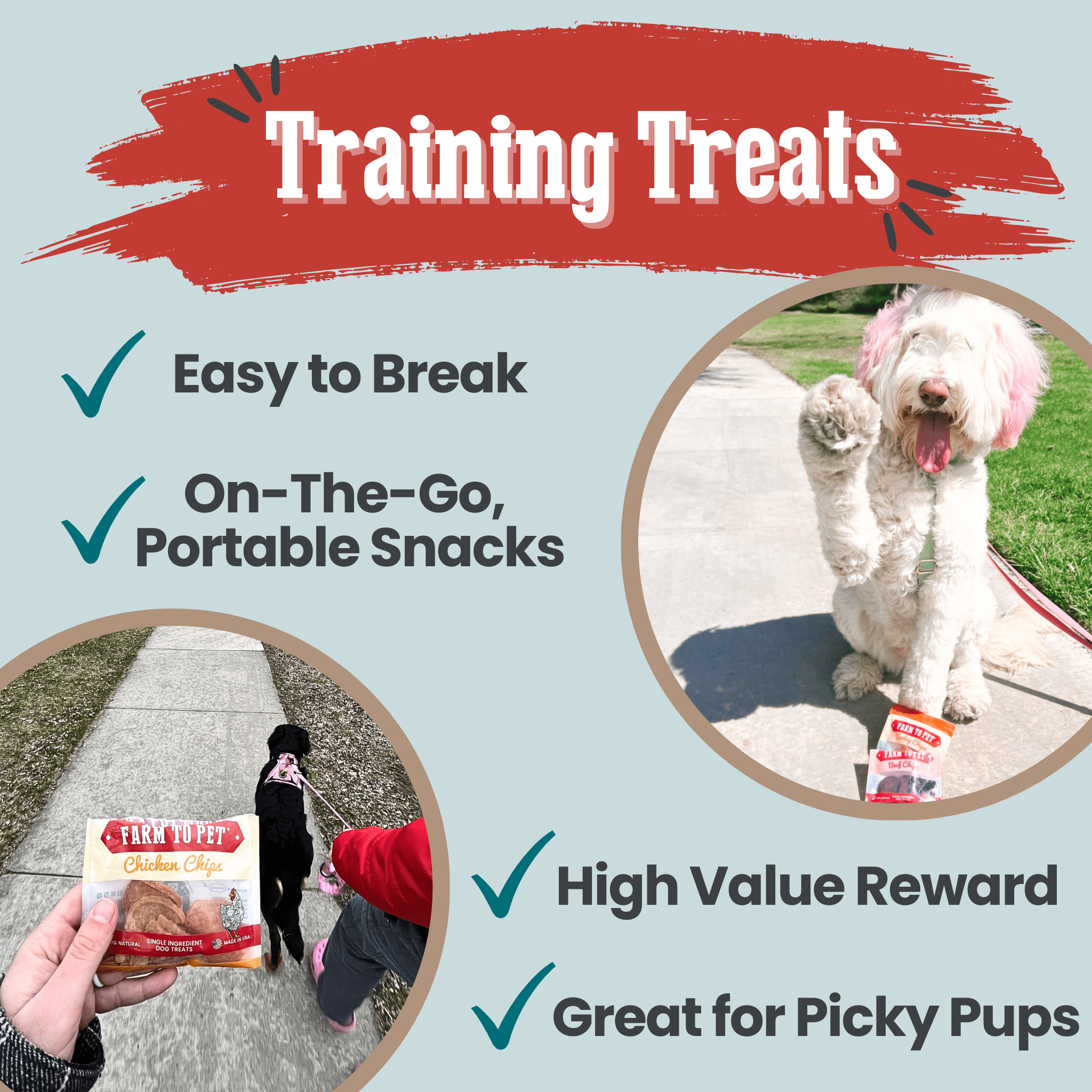 Farm to Pet Dog Treat Starter Pack Bundle