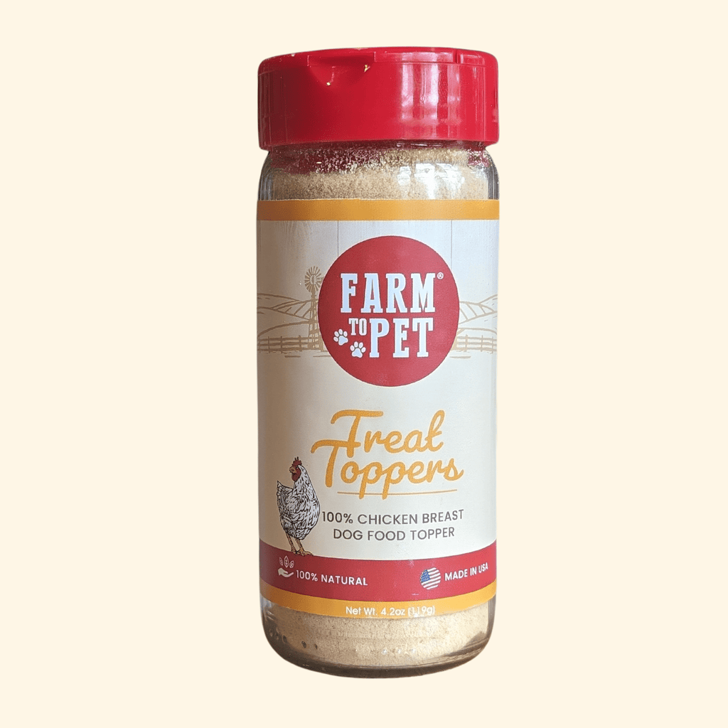 Farm to Pet Treat Dog Food Topper - Chicken