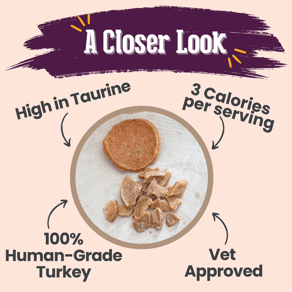 Turkey Crumbles for Cats – Grain-Free Cat Treats