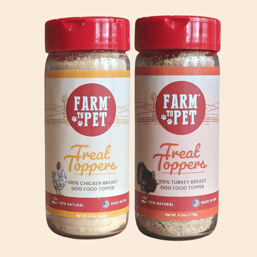 Chicken and Turkey Dog Food Topper Bundle