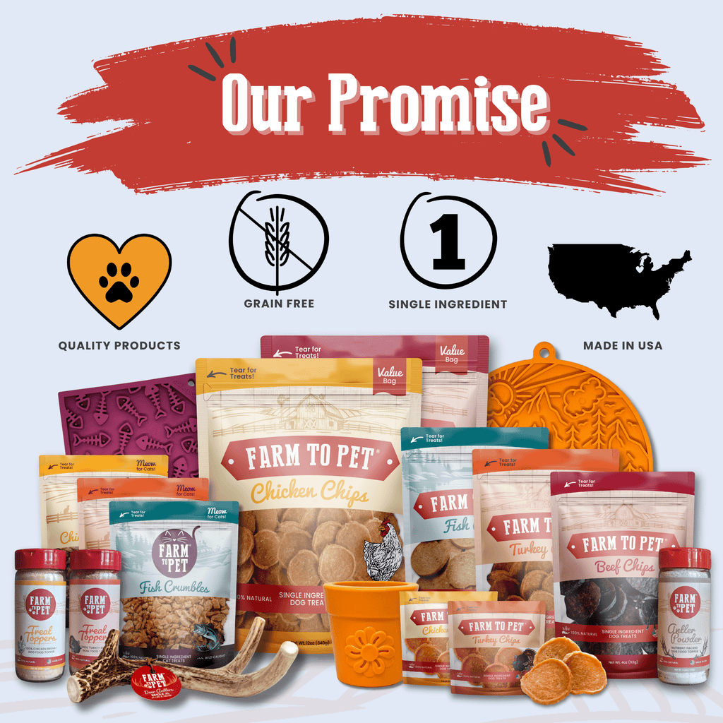Farm to Pet Treat Chips - Chicken