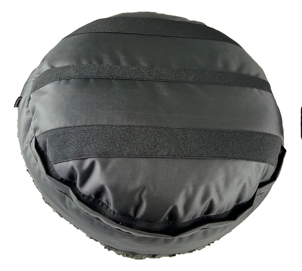 Round Bolster Dog Bed – Furvana – Multiple Colors
