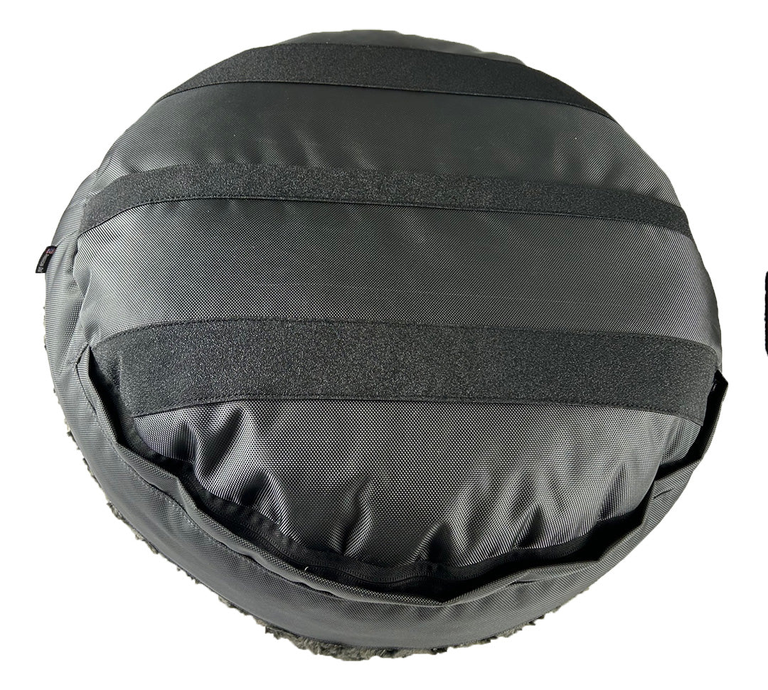 Round Bolster Dog Bed – Furvana – Multiple Colors
