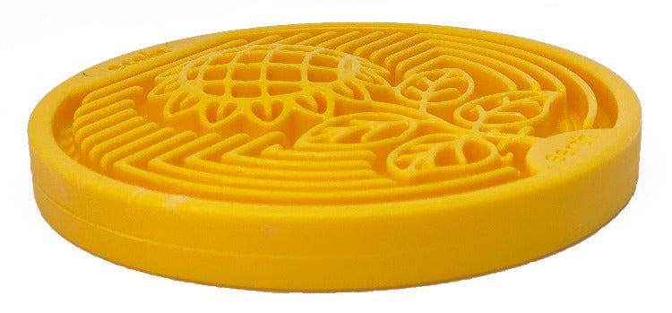 SodaPup Earth Ecoin Lick Mat – Yellow