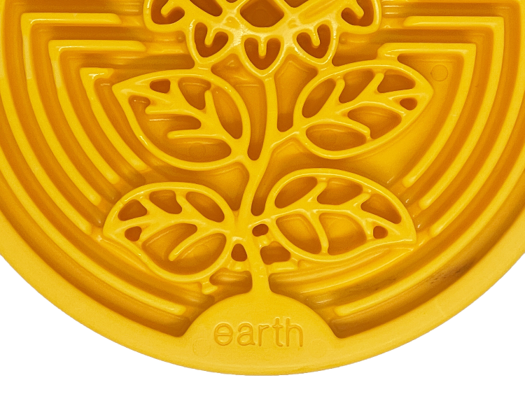SodaPup Earth Ecoin Lick Mat – Yellow