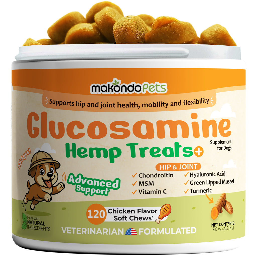 Dog Hip and Joint Supplement – Glucosamine (120 Soft Chews)