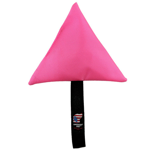 Ballistic Dog Toy – Pink Triangle Tug