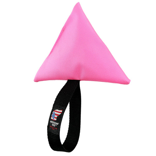 Ballistic Dog Toy – Pink Triangle Tug