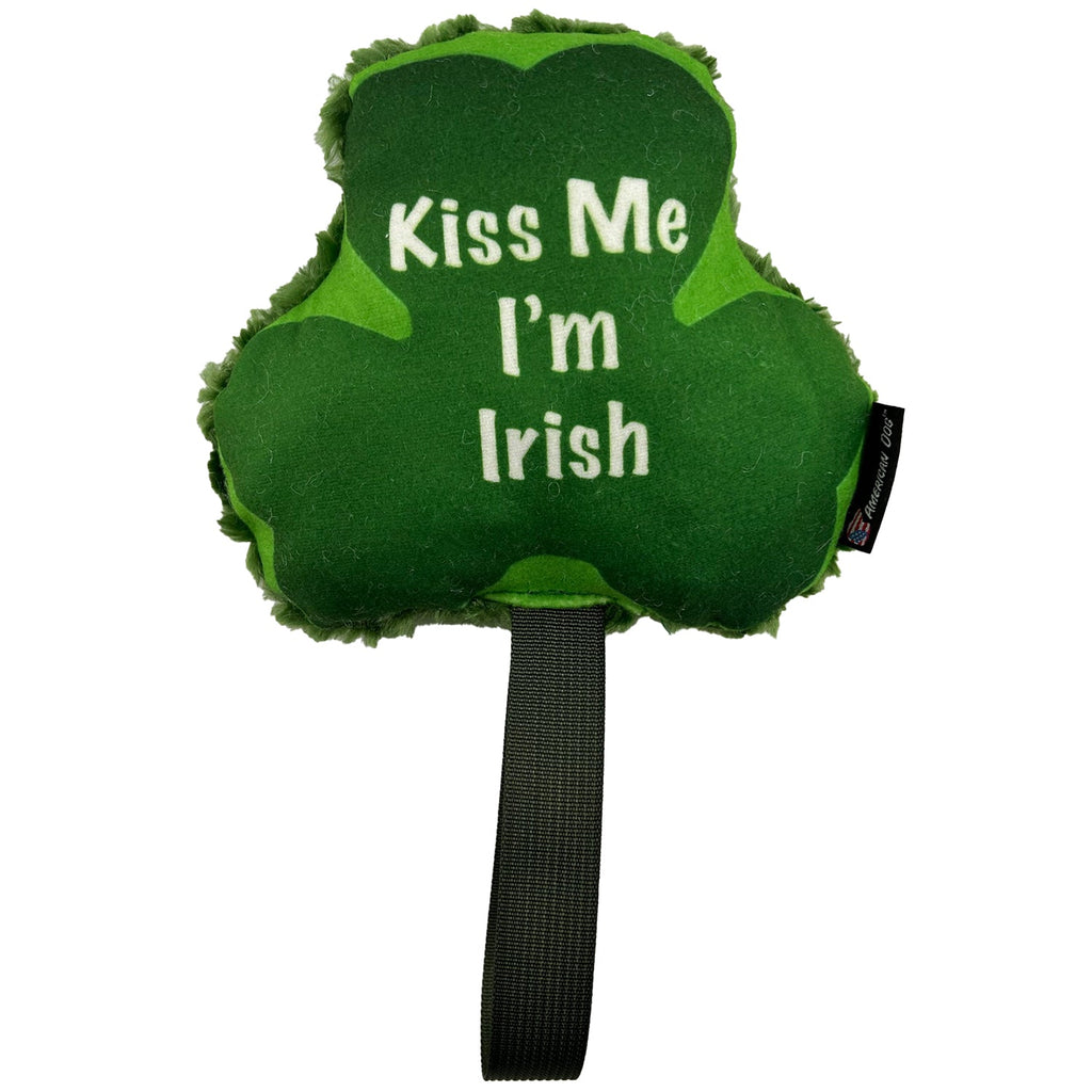 Ballistic Dog Toy – Shamrock Seatbelt Tug