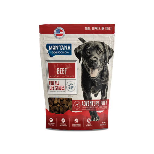 Beef Freeze-Dried Raw Dog Food – Grain-Free