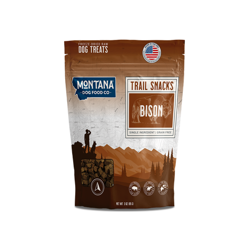 Bison Freeze-Dried Raw Trail Snacks – Dog Treats