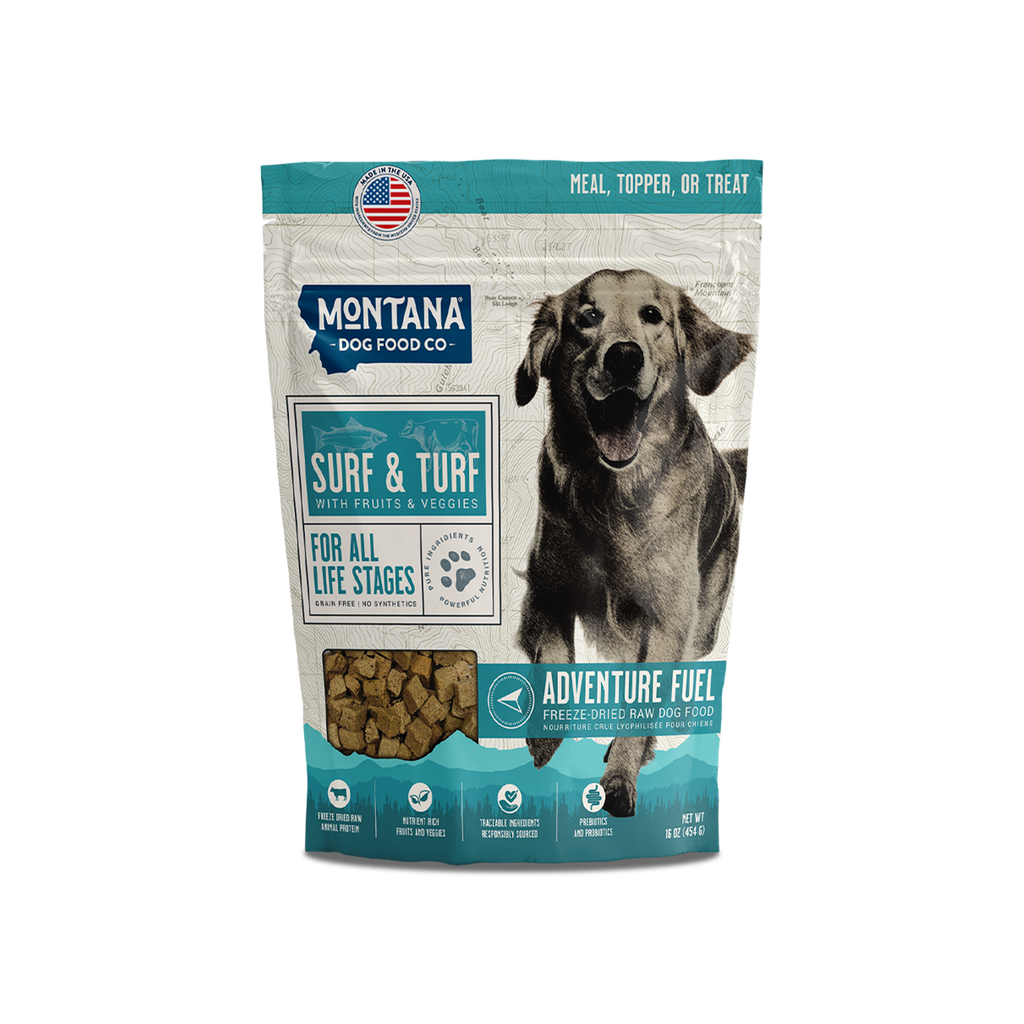 Surf and Turf Freeze-Dried Raw Dog Food – Grain-Free