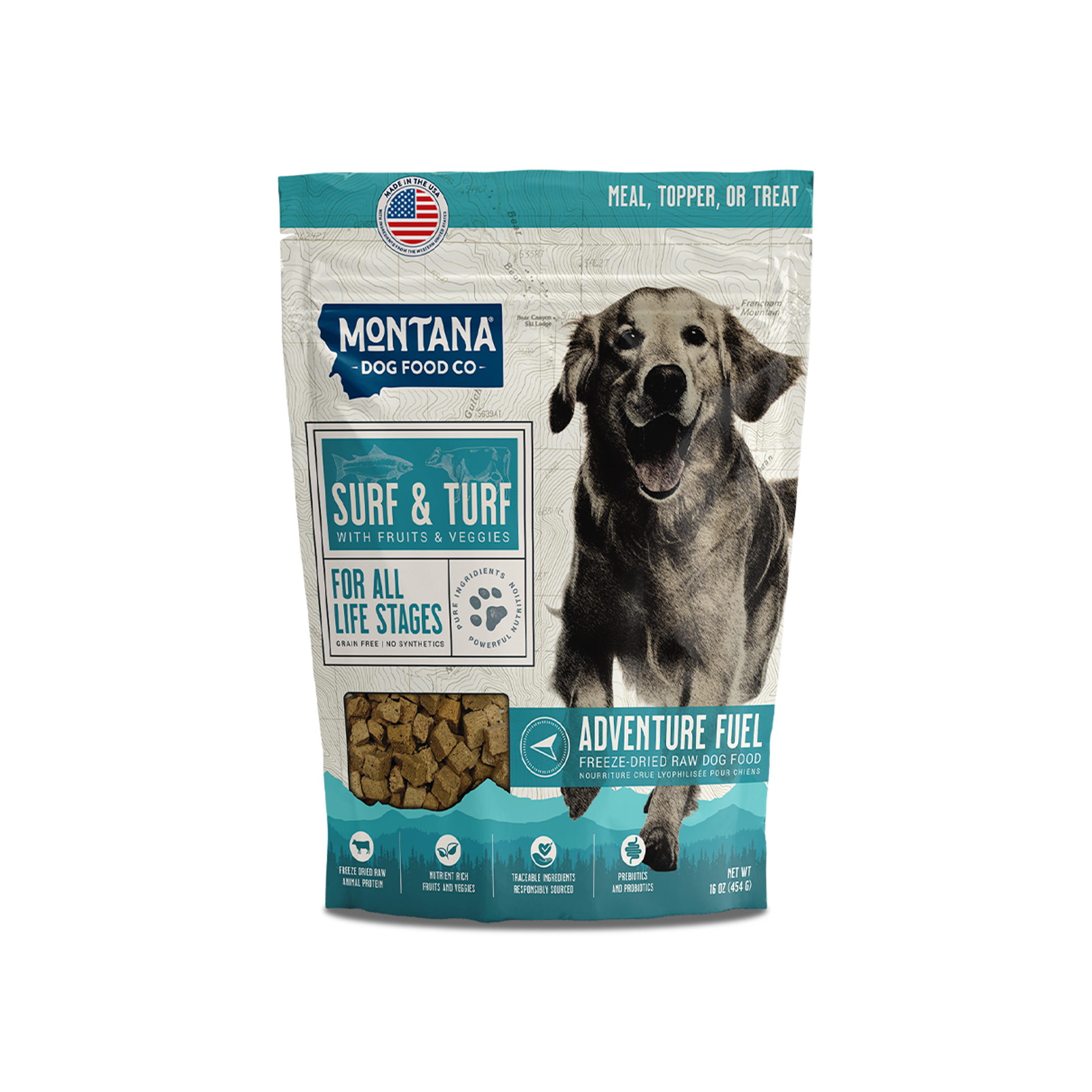 Surf and Turf Freeze-Dried Raw Dog Food – Grain-Free