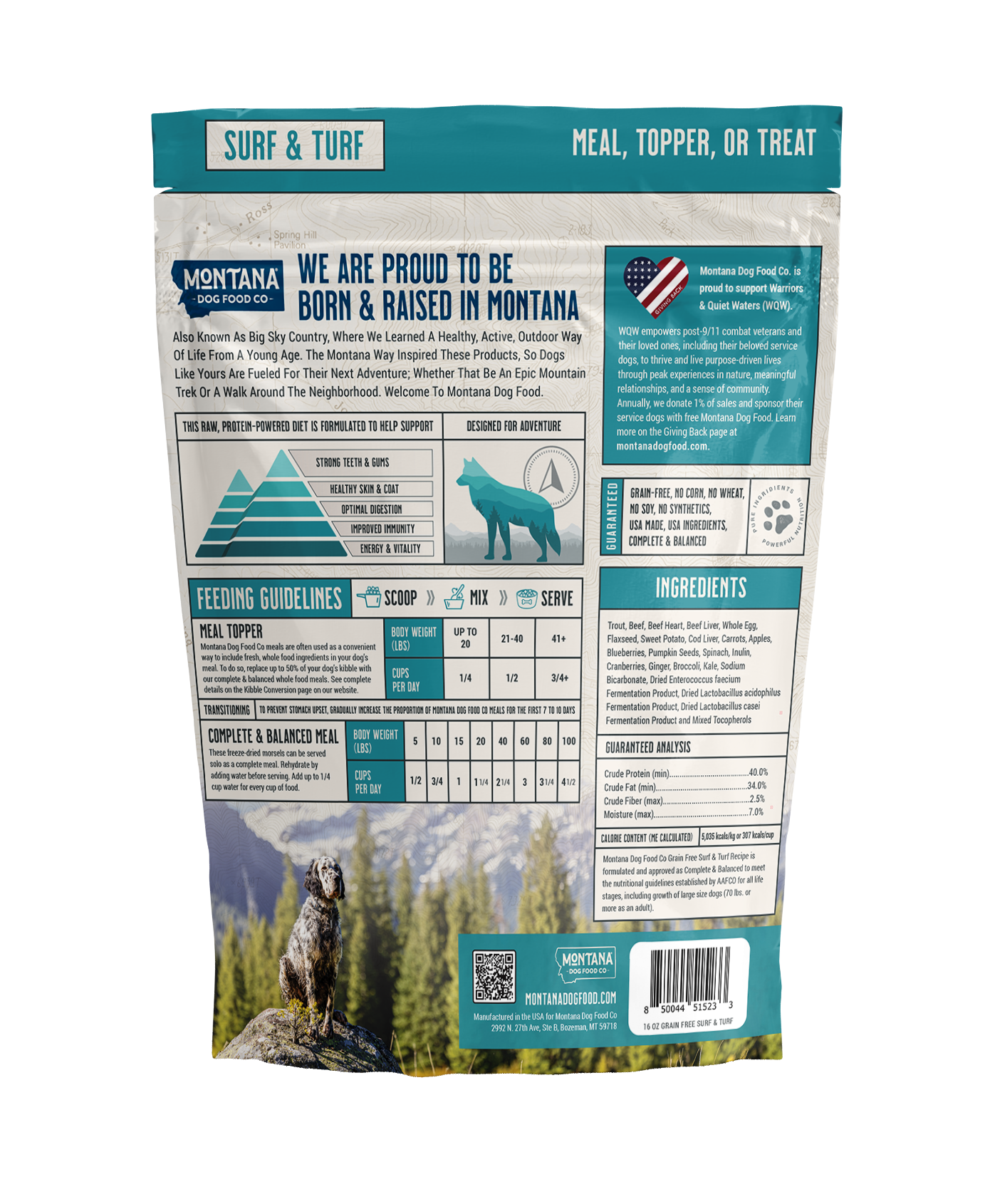 Surf and Turf Freeze-Dried Raw Dog Food – Grain-Free